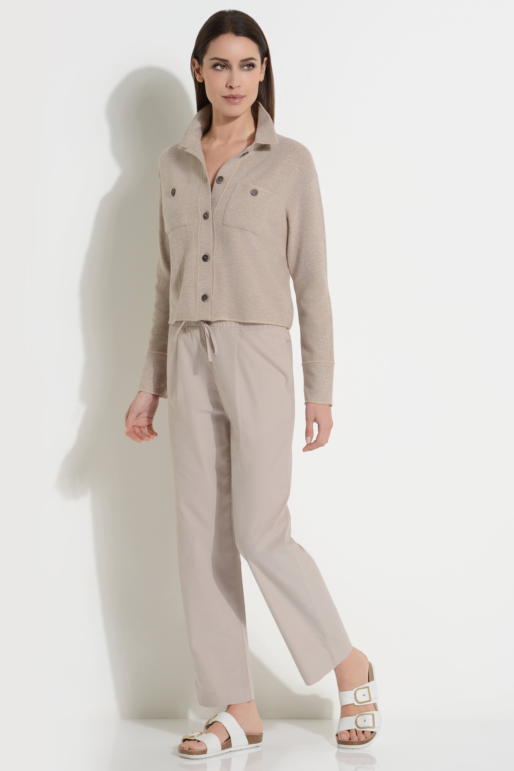 WEEKEND CORDUROY PLEATED PANTS
