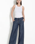 PULL-ON JEANS IN AIRY DENIM