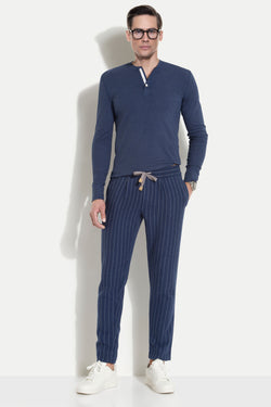 BRUNELLO FLANNEL LOUNGE PANT