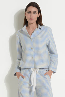 FLANNEL BOXY SHIRT