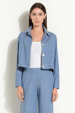 LIGHTWEIGHT JACKET IN DENIM LOOK