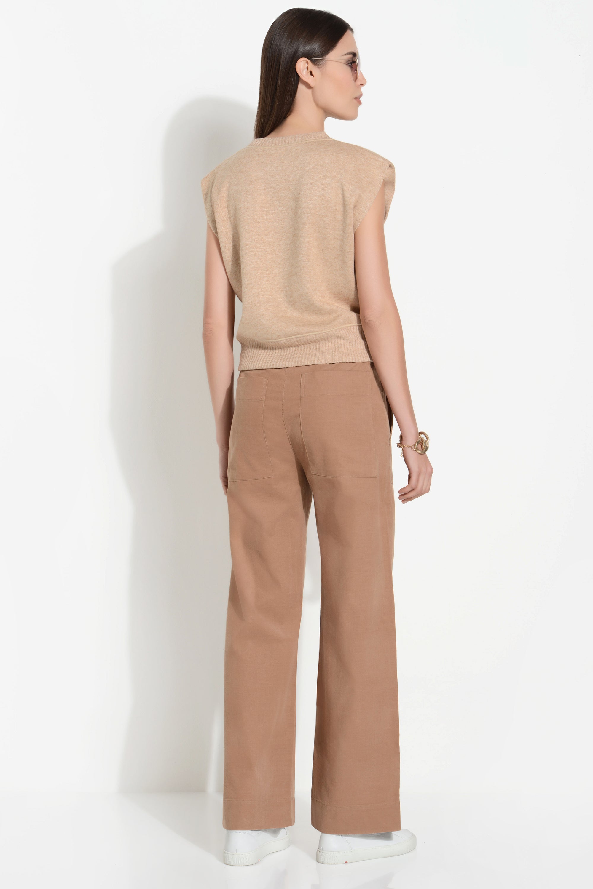 WIDE LEG CORDHOSE