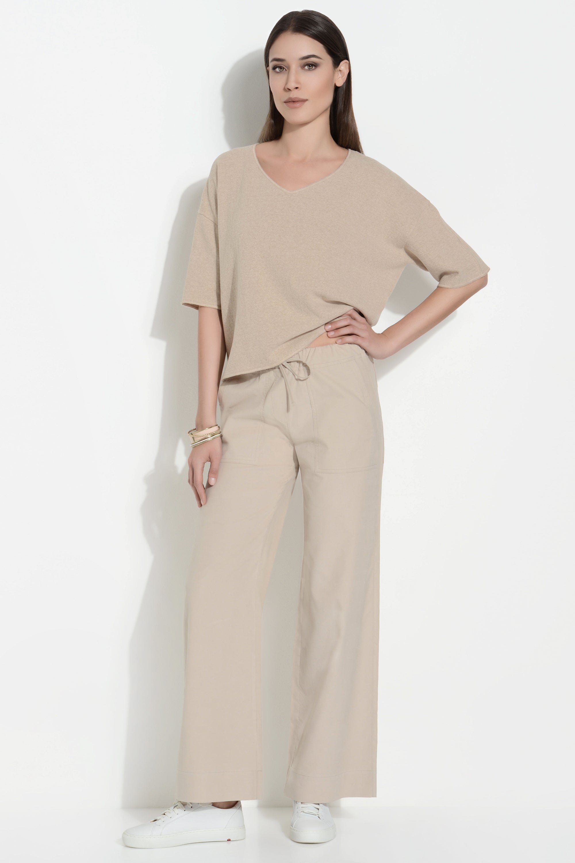 WIDE LEG CORDHOSE
