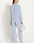 LOUNGE HOSE AUS VELOURS