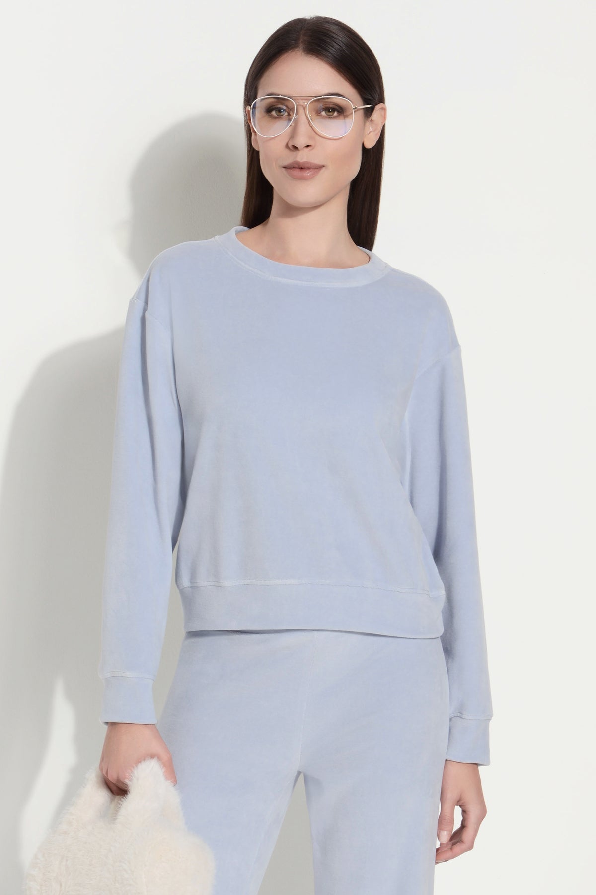 VELOUR PULLOVER