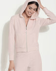 VELOUR LOUNGE HOODIE